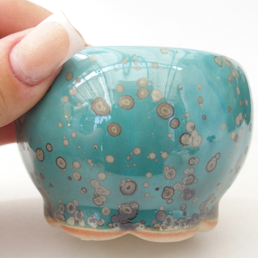 Schale 7 x 7 x 5,5 cm blau