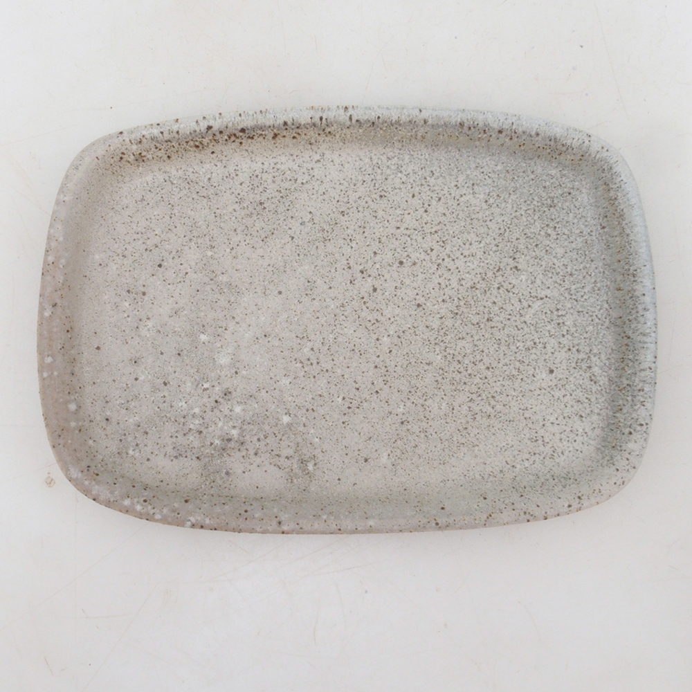 Keramische Untertasse H02 - 17,5 x 12 x 1 cm - beige