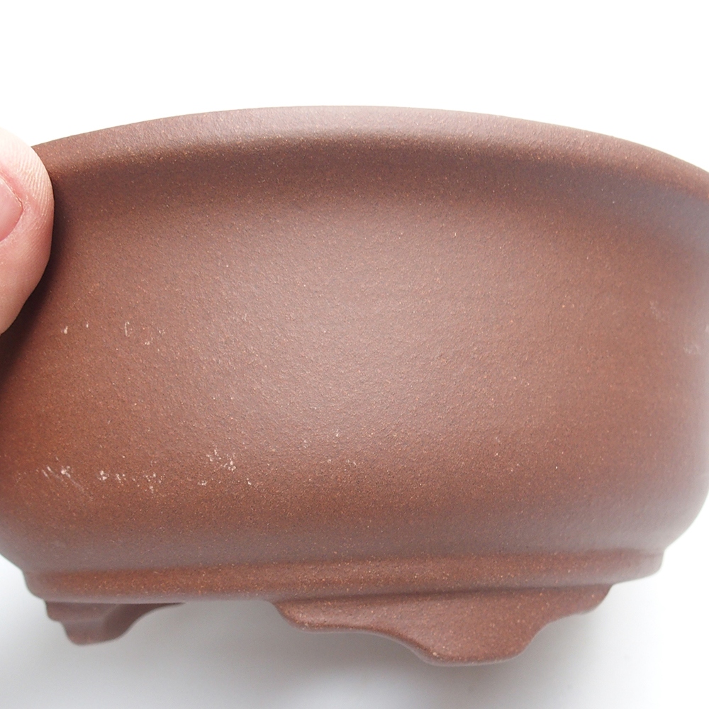 Schale 20 x 20 x 9 cm braun