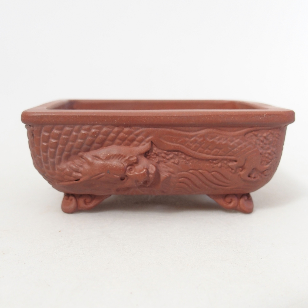 Schale 9 x 7 x 3,5 cm ziegelfarben