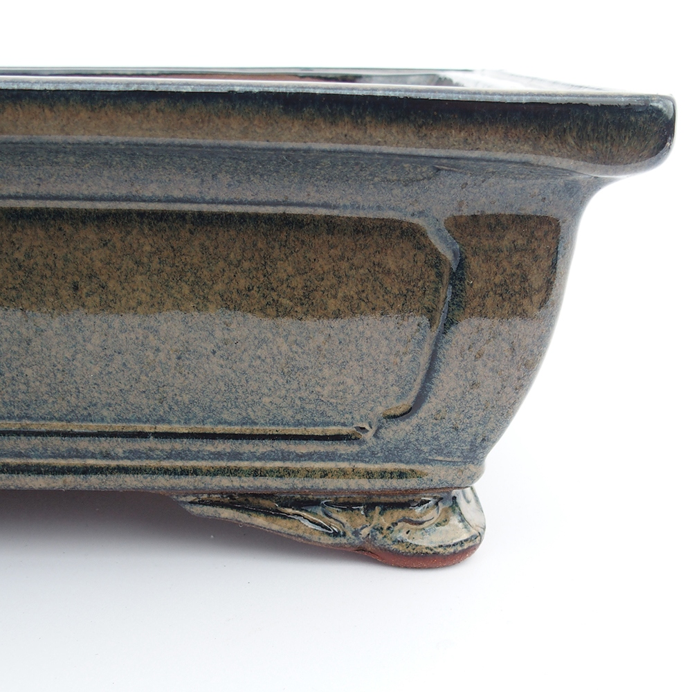 Schüssel 40 x 30 x 12 cm grau