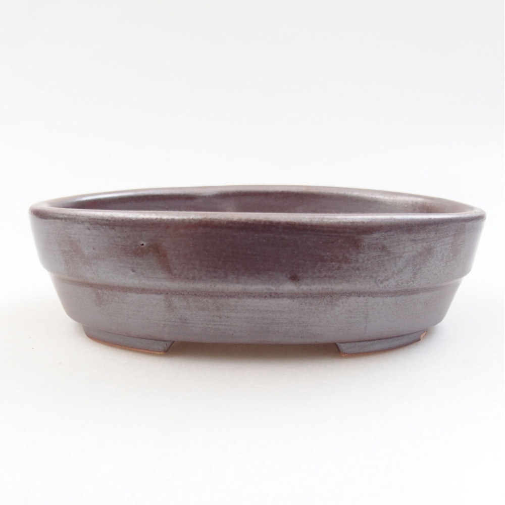 Bonsaischale aus Keramik 15,5 x 12 x 6 cm, Farbe blau