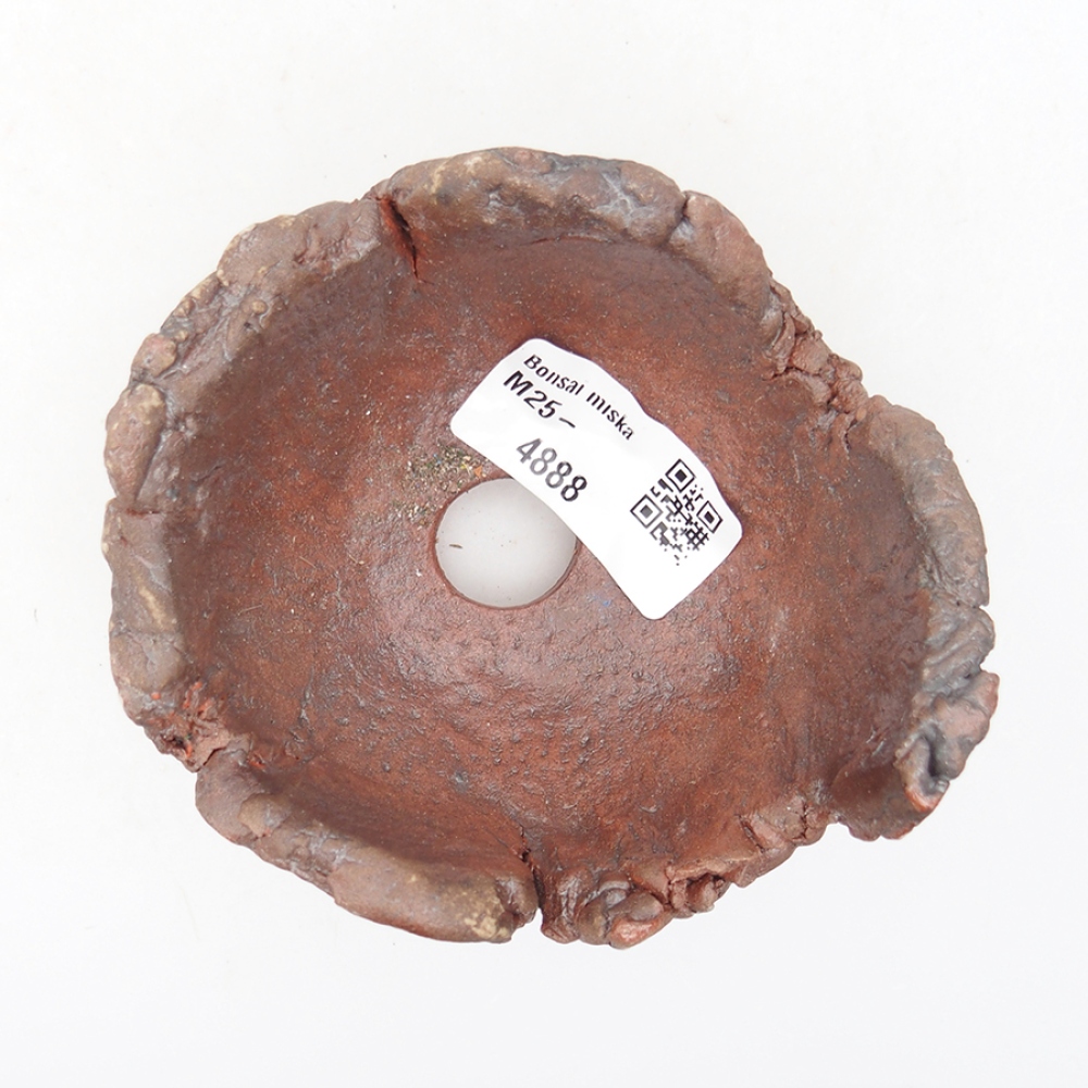 Keramikschale 10 x 9 x 7 cm , Farbe braun