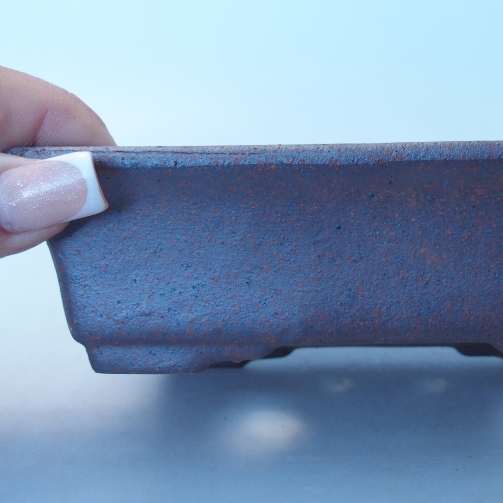 Schale 14 x 10,5 x 4 cm braun