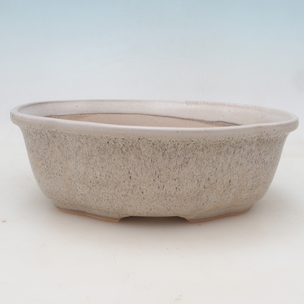 Bonsaischale + Untertasse H75 - beige