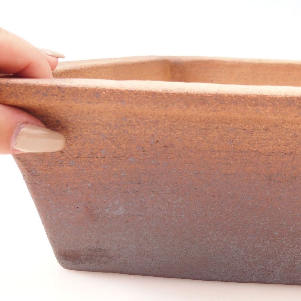 Bonsaischale 35 x 29 x 9 cm , Farbe braun