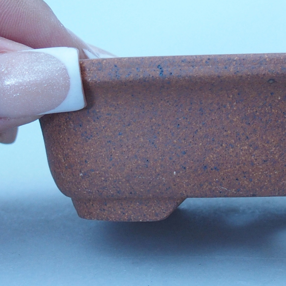 Schale 9 x 7 x 3 cm braun