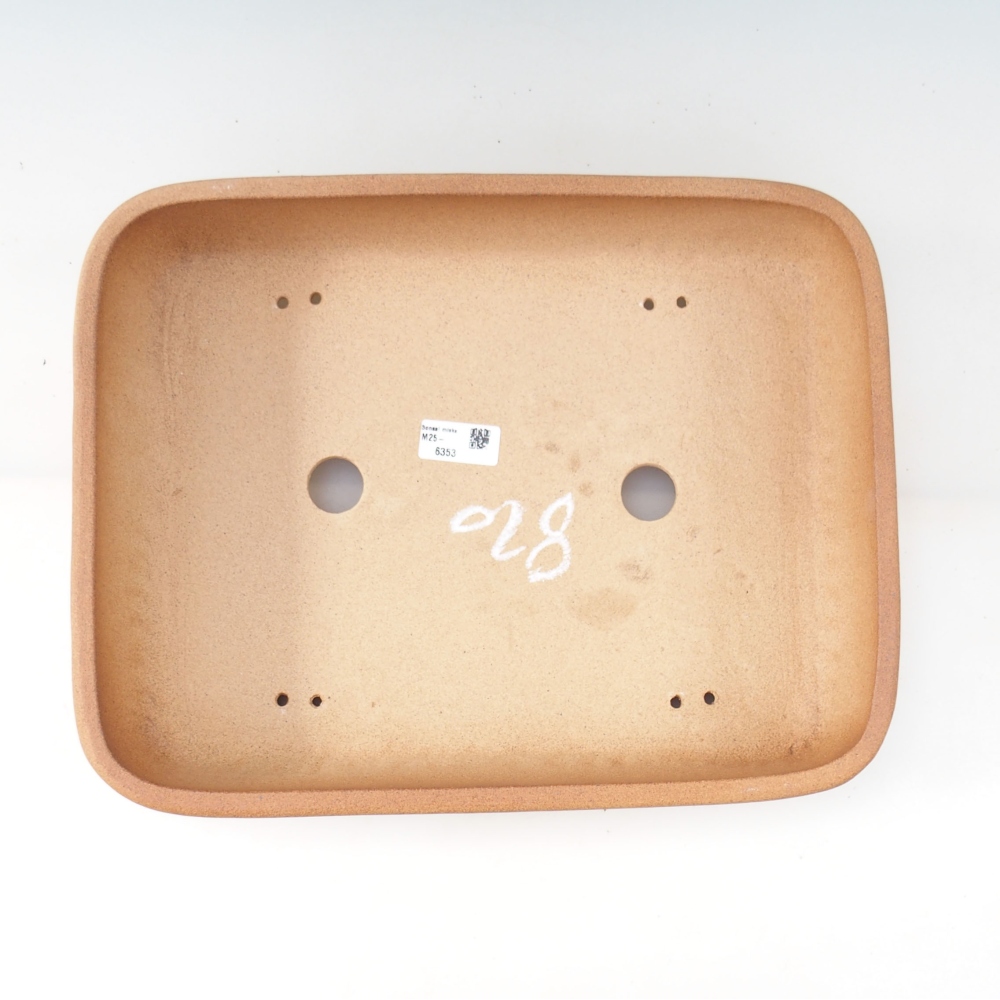 Bonsaischale 38 x 30 x 8,5 cm , Farbe braun