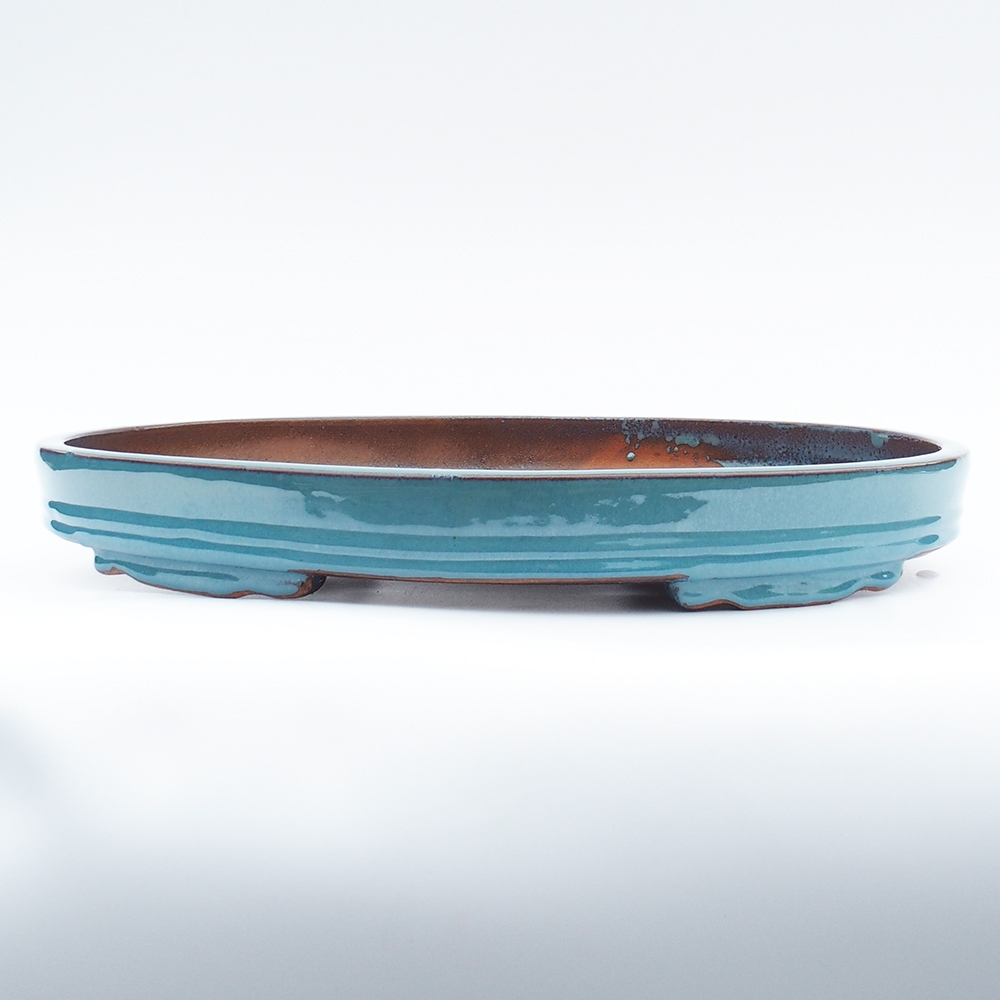 Schale 51 x 37 x 6,5 cm blau