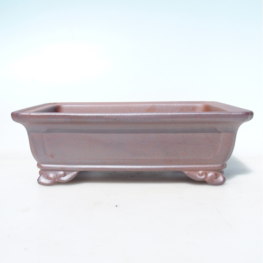 Schale 24,5 x 16,5 x 8 cm braun