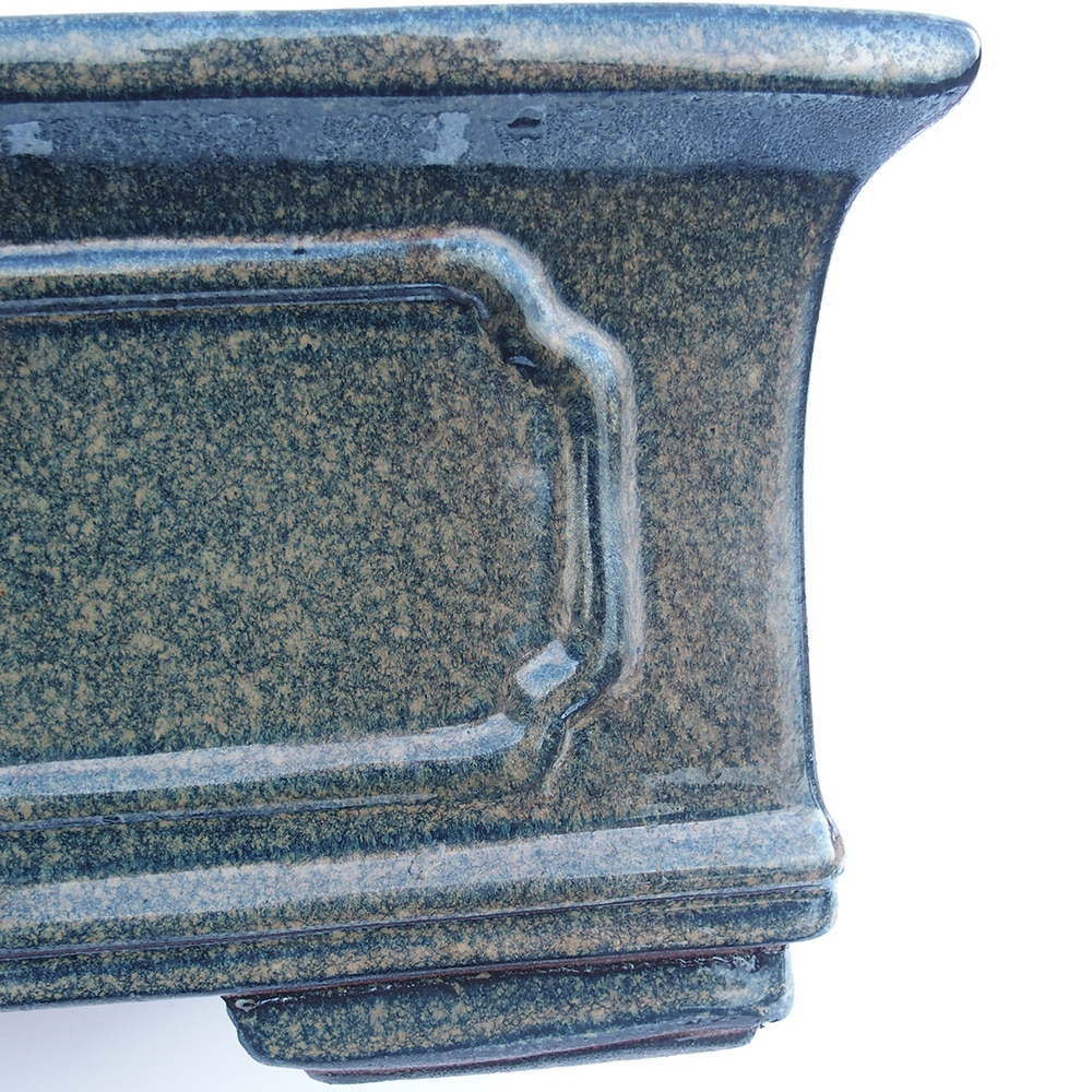 Schale 40 x 28 x 17 cm grau