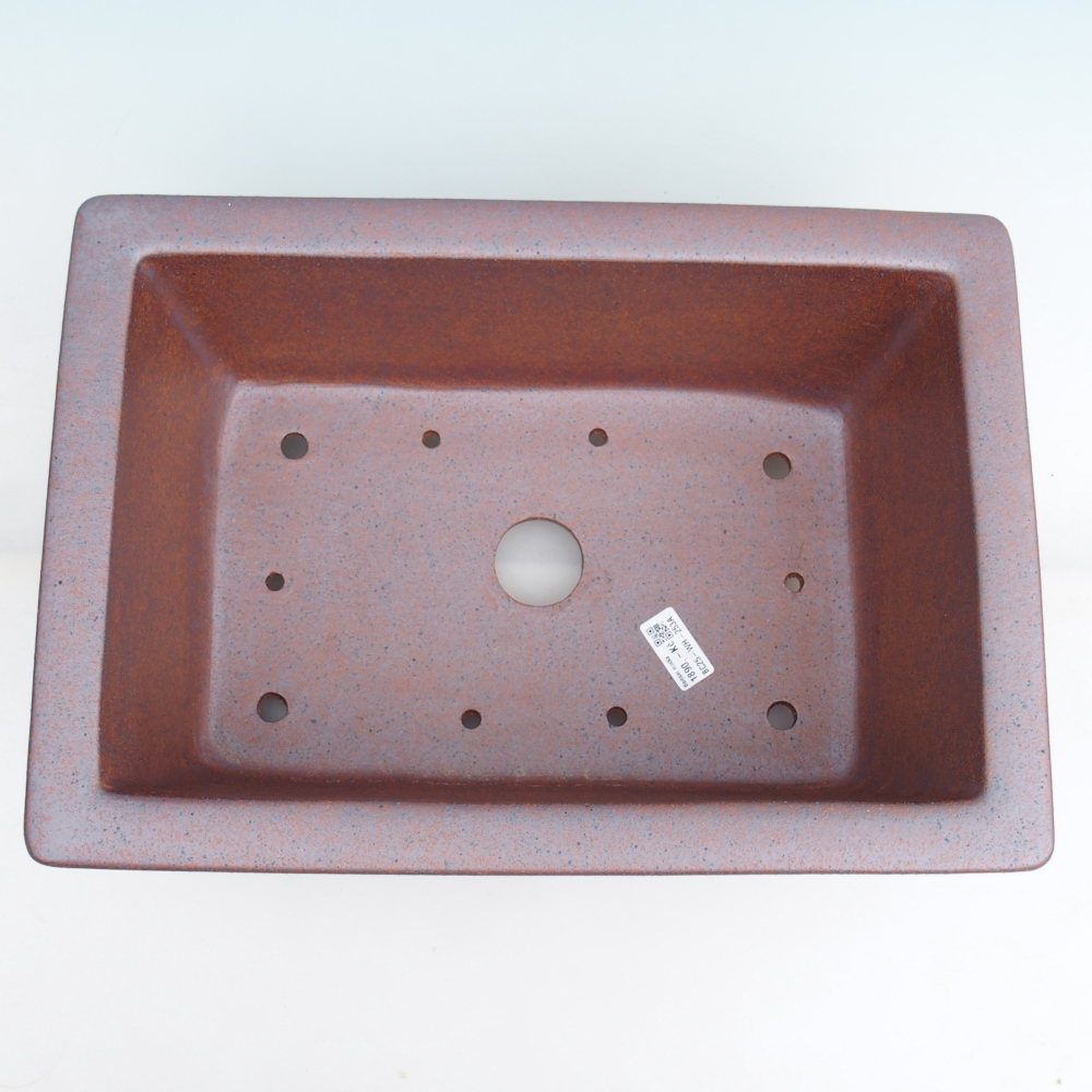 Bonsaischale aus Keramik 42 x 29 x 16 cm , Farbe Metall - NUR PERSÖNLICHE ABHOLUNG oder Palettentransport