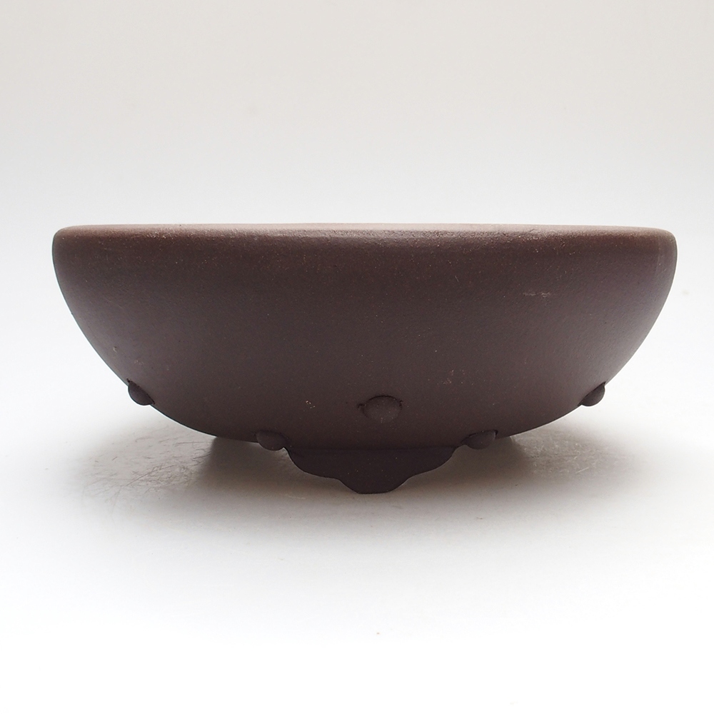 Schale 22 x 22 x 8,5 cm braun