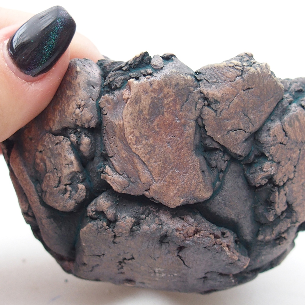 Keramikschale 9,5 x 9 x 6 cm , Farbe grün