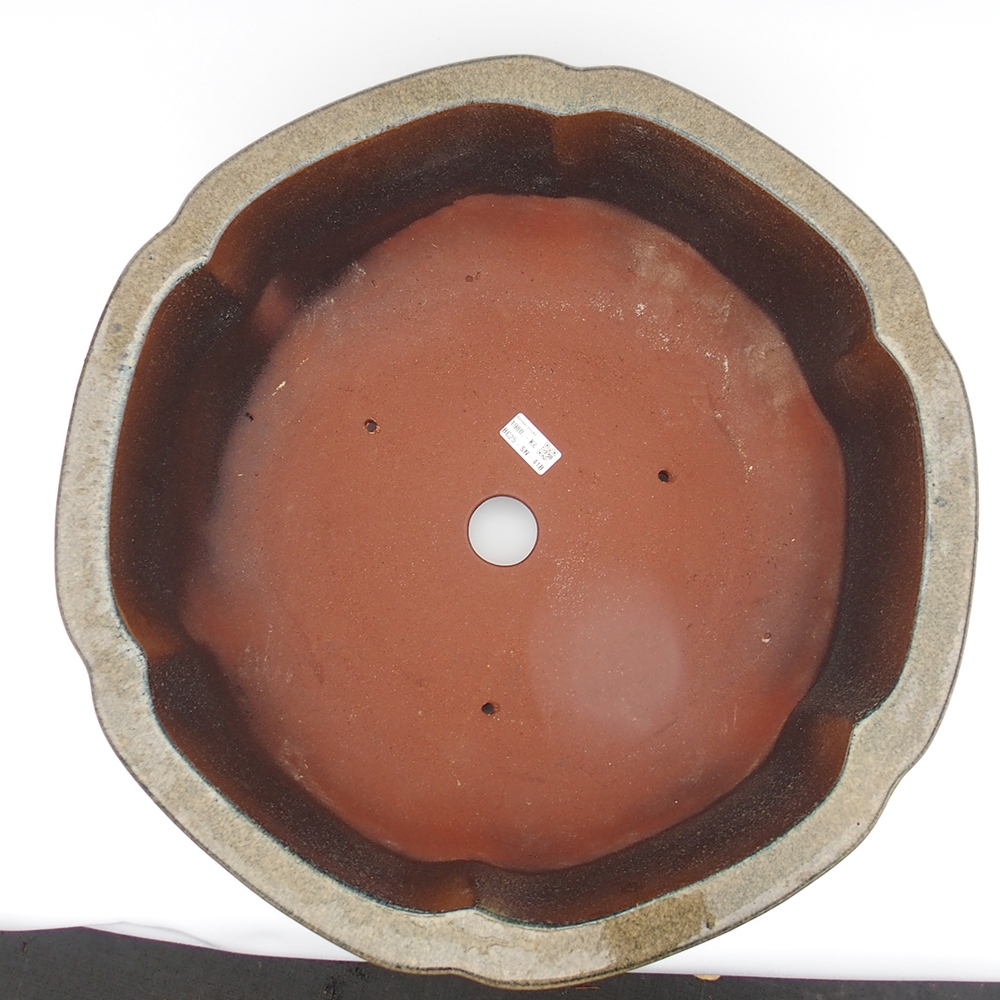 Schale 51 x 21 cm grau