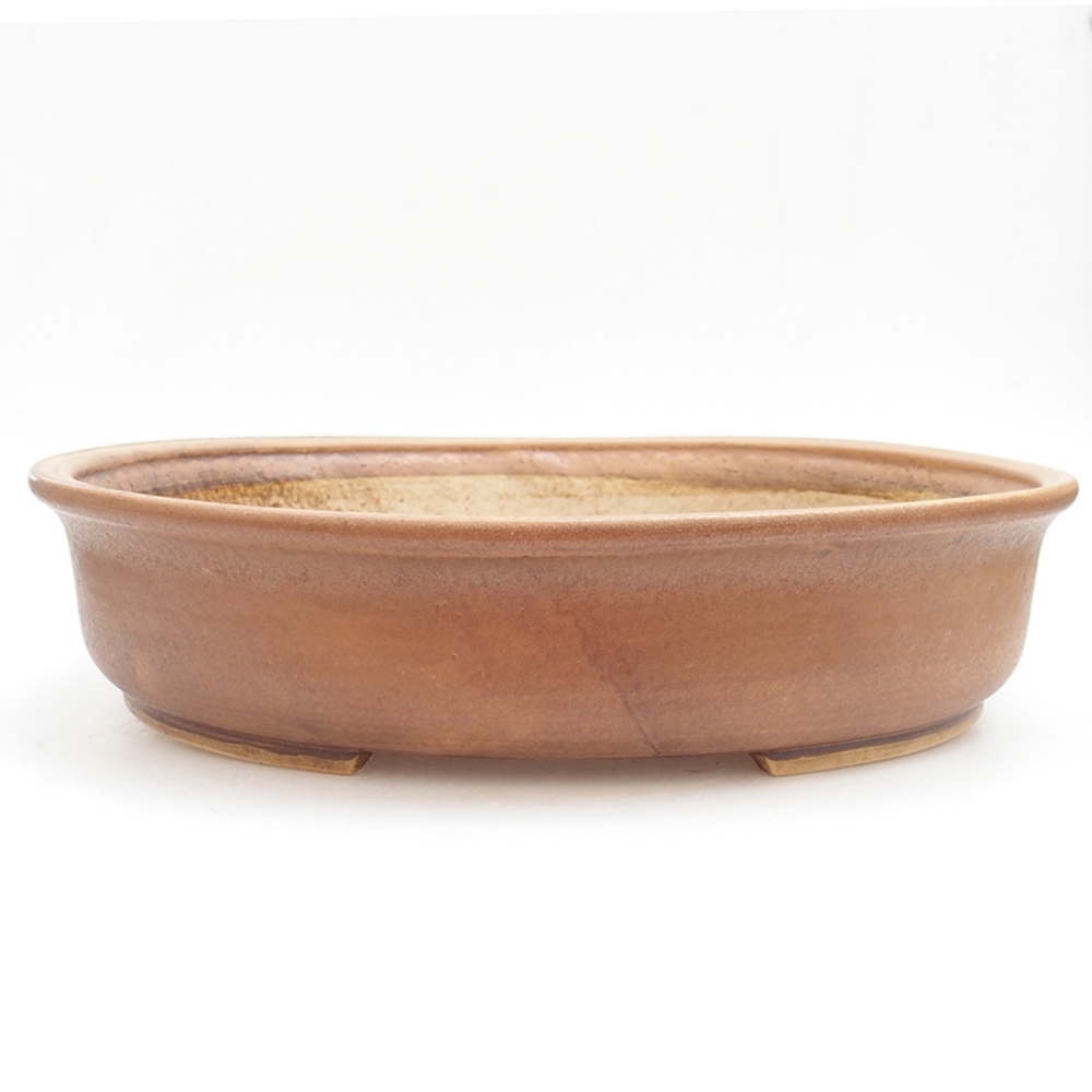 Bonsaischale aus Keramik 32,5 x 28,5 x 7,5 cm, rosa