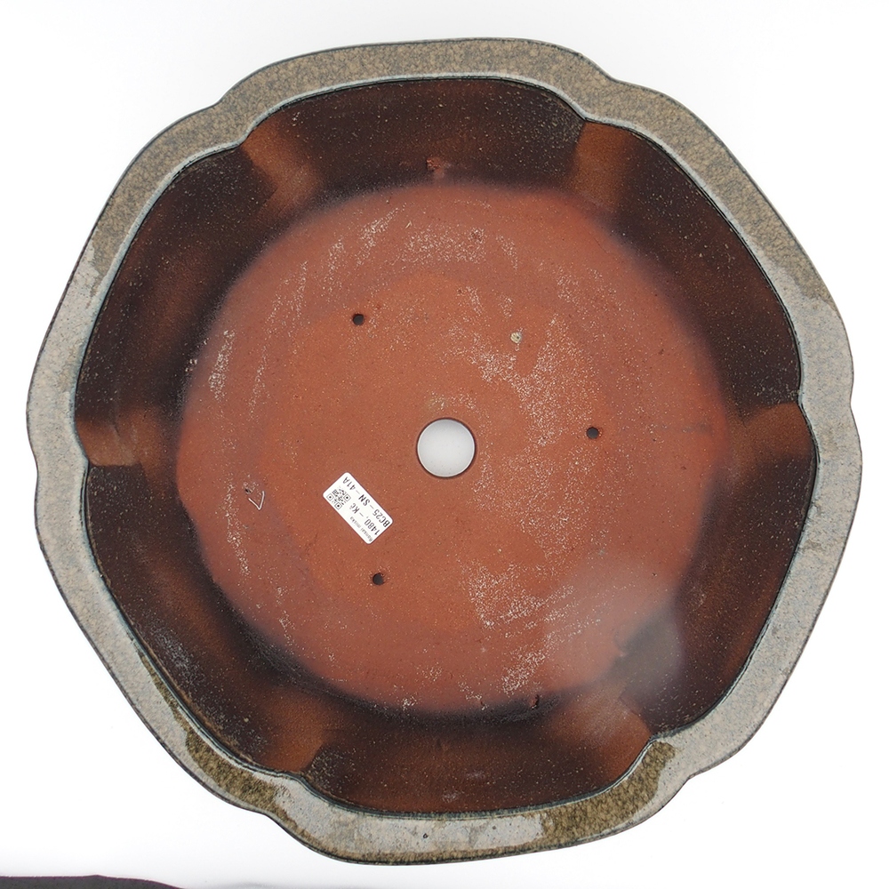 Schale 41 x 15 cm grau