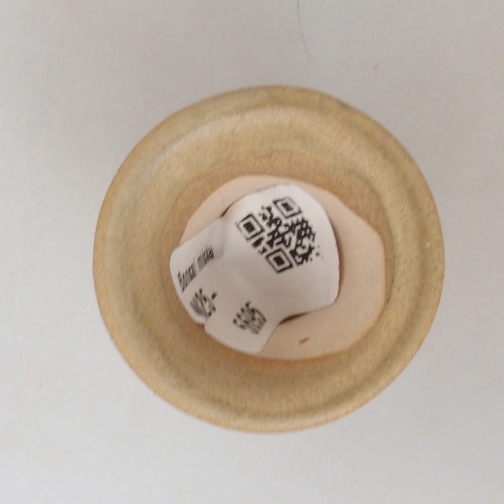 Mini-Bonsaischale 4 x 4 x 4 cm, braun