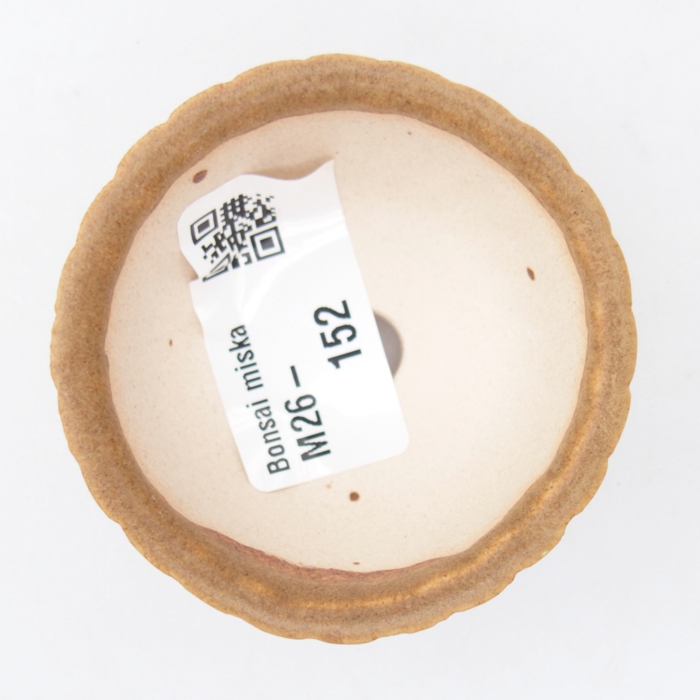 Mini-Bonsaischale 5,5 x 5,5 x 3 cm, braun