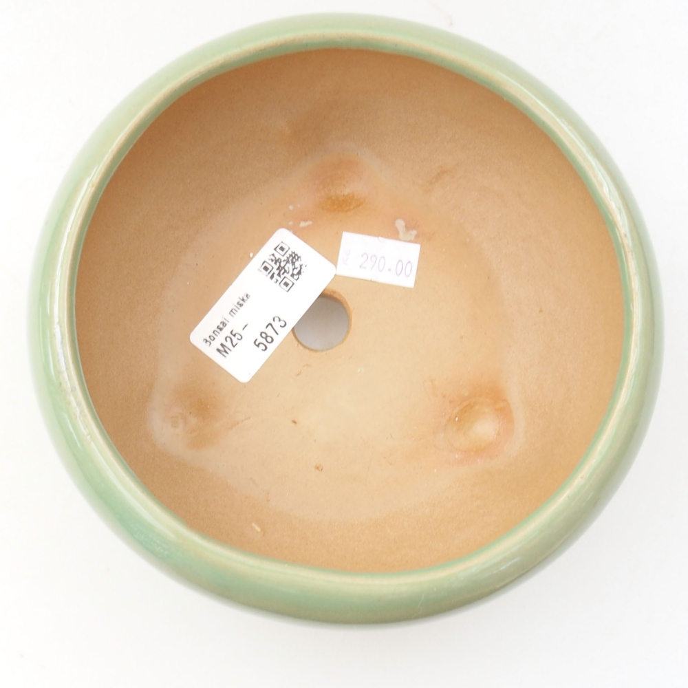 Bonsaischale aus Keramik 15,5 x 12 x 6 cm, Farbe blau