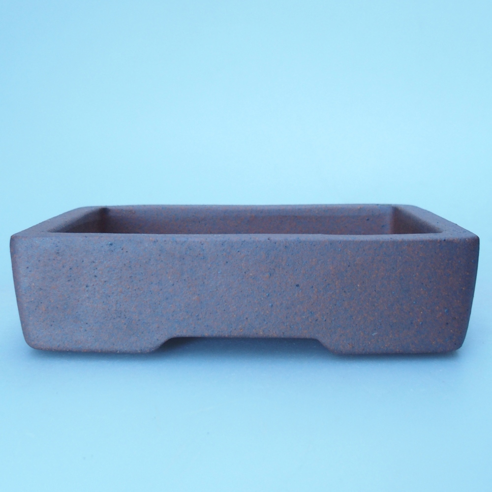 Schale 11 x 8 x 2,5 cm braun