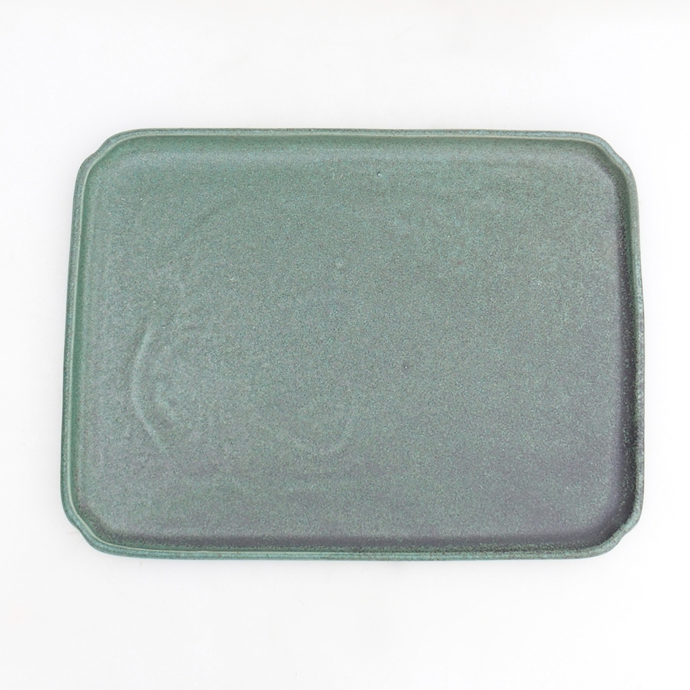 Bonsaischale + Untertasse H07 - 30 x 20,5 x 8 cm.