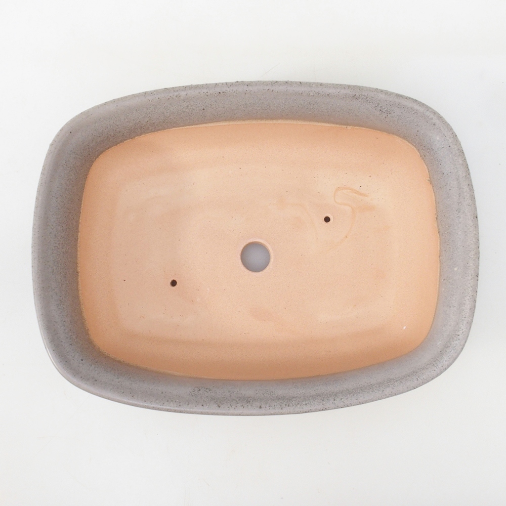 Bonsaischale H08 - 25 x 19,5 x 6 cm - beige