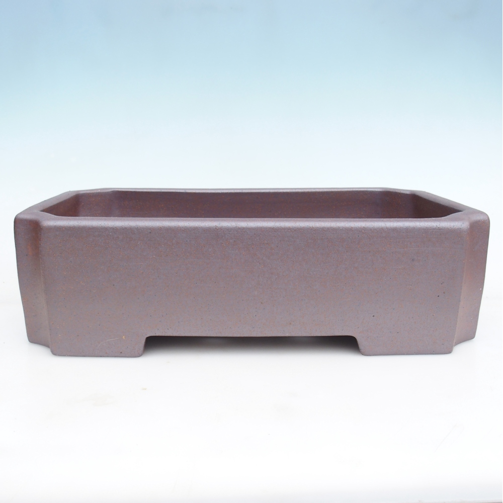 Bonsaischale aus Keramik 44 x 27 x 13 cm , Farbe Metall - NUR PERSÖNLICHE ABHOLUNG oder Palettentransport