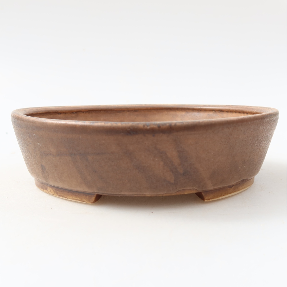 Bonsaischale aus Keramik 15 x 14 x 4 cm, rosa