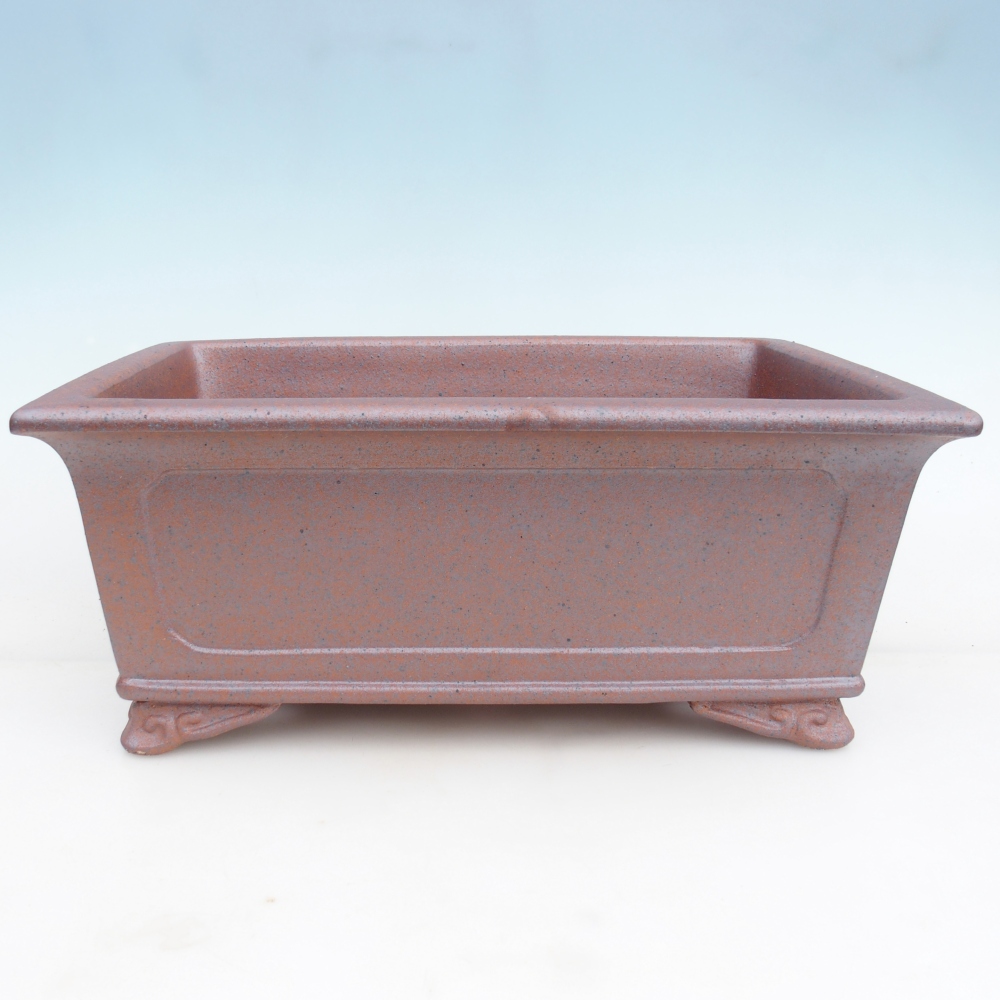 Bonsaischale aus Keramik 41,5 x 29 x 17 cm , Farbe Metall - NUR PERSÖNLICHE ABHOLUNG oder Palettentransport