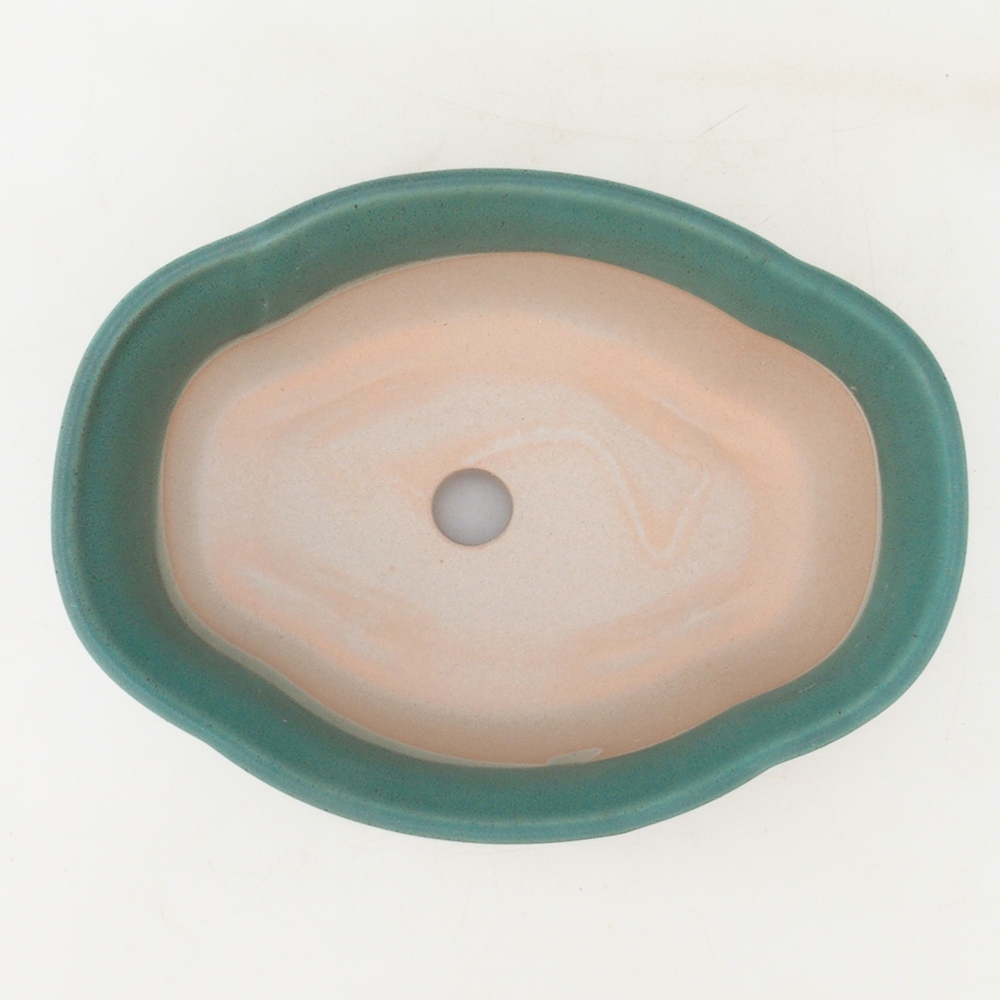 Bonsaischale H75 - 19 x 14 x 6,5 cm - grün