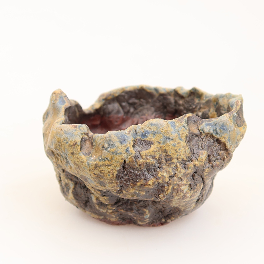 Keramikschale  7,5 x 7 x 5 cm, Farbe: Blau
