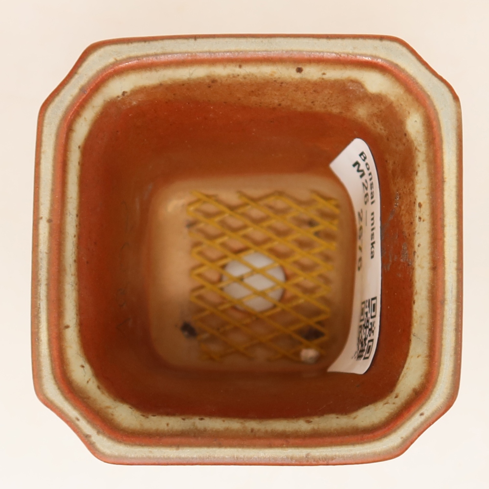 Keramikschale  6,5 x 6,5 x 7 cm, Farbe: Beige