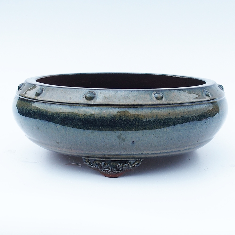 Schale 31 x 31 x 10 cm grau