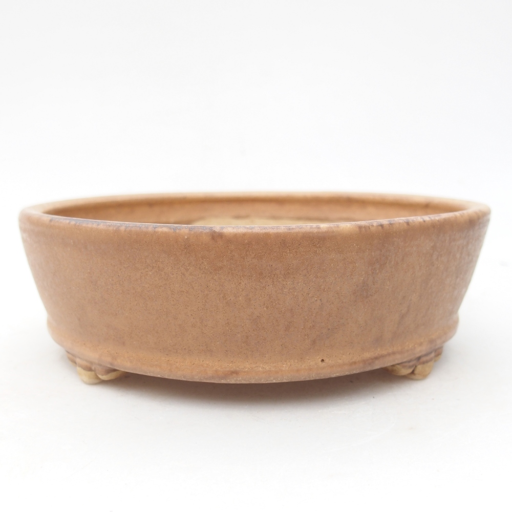 Bonsaischale aus Keramik 15,5 x 15,5 x 4,5 cm, rosa