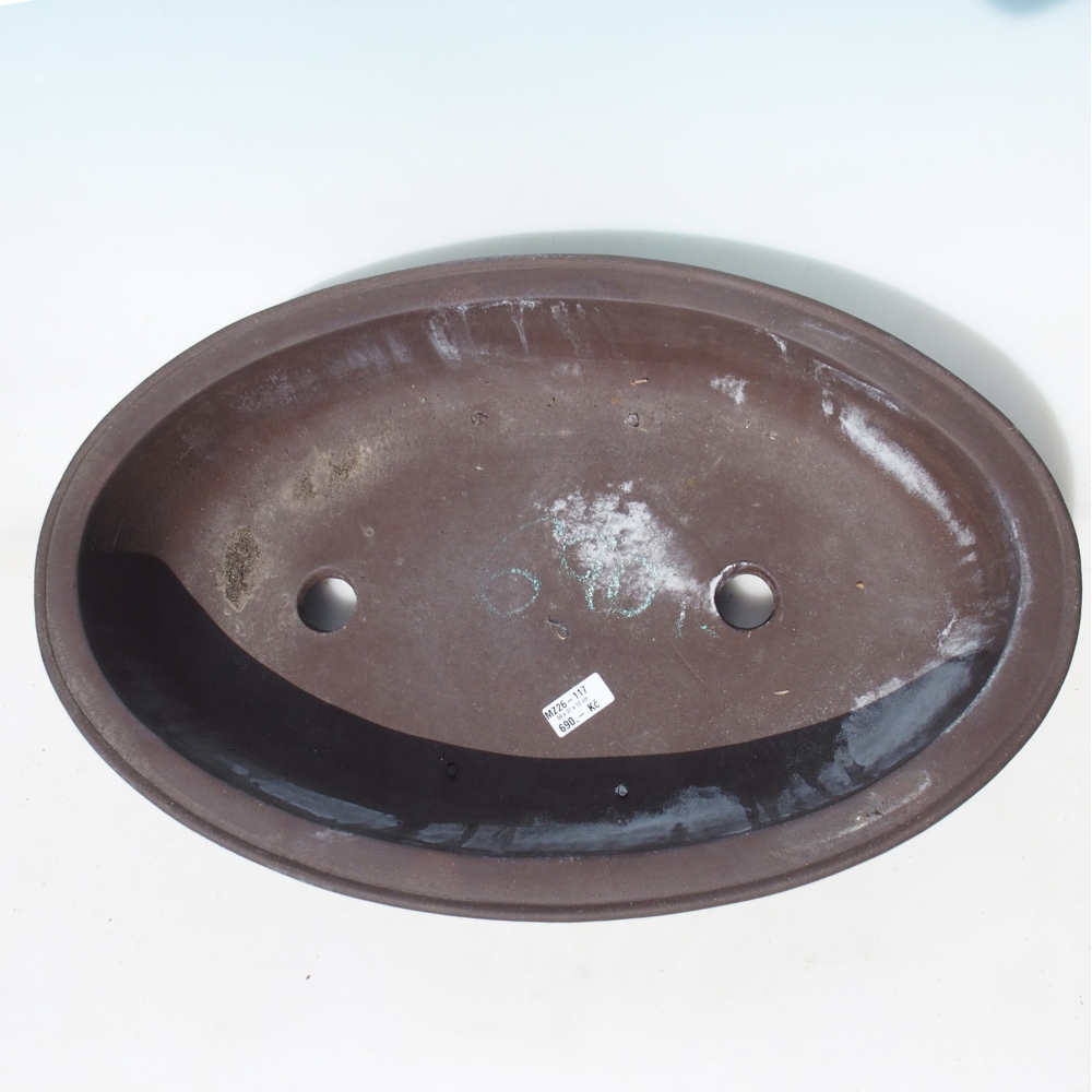 Bonsaischale 59 x 37 x 12 cm - braun