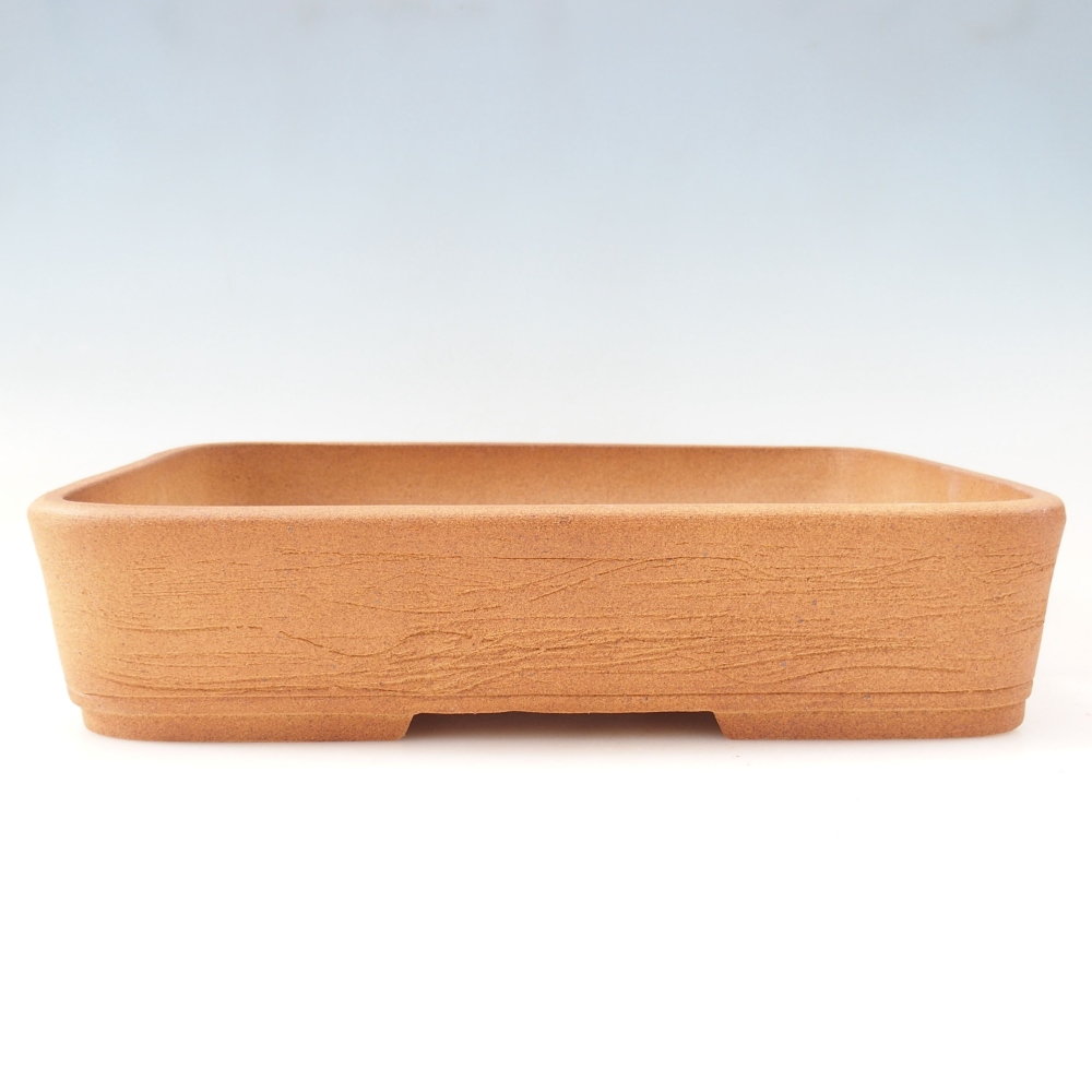 Bonsaischale 38 x 30 x 8,5 cm , Farbe braun