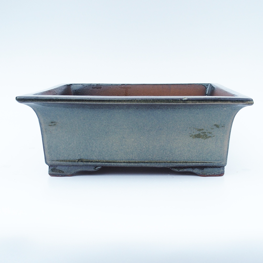 Schale 33,5 x 27,5 x 12,5 cm grau-beige