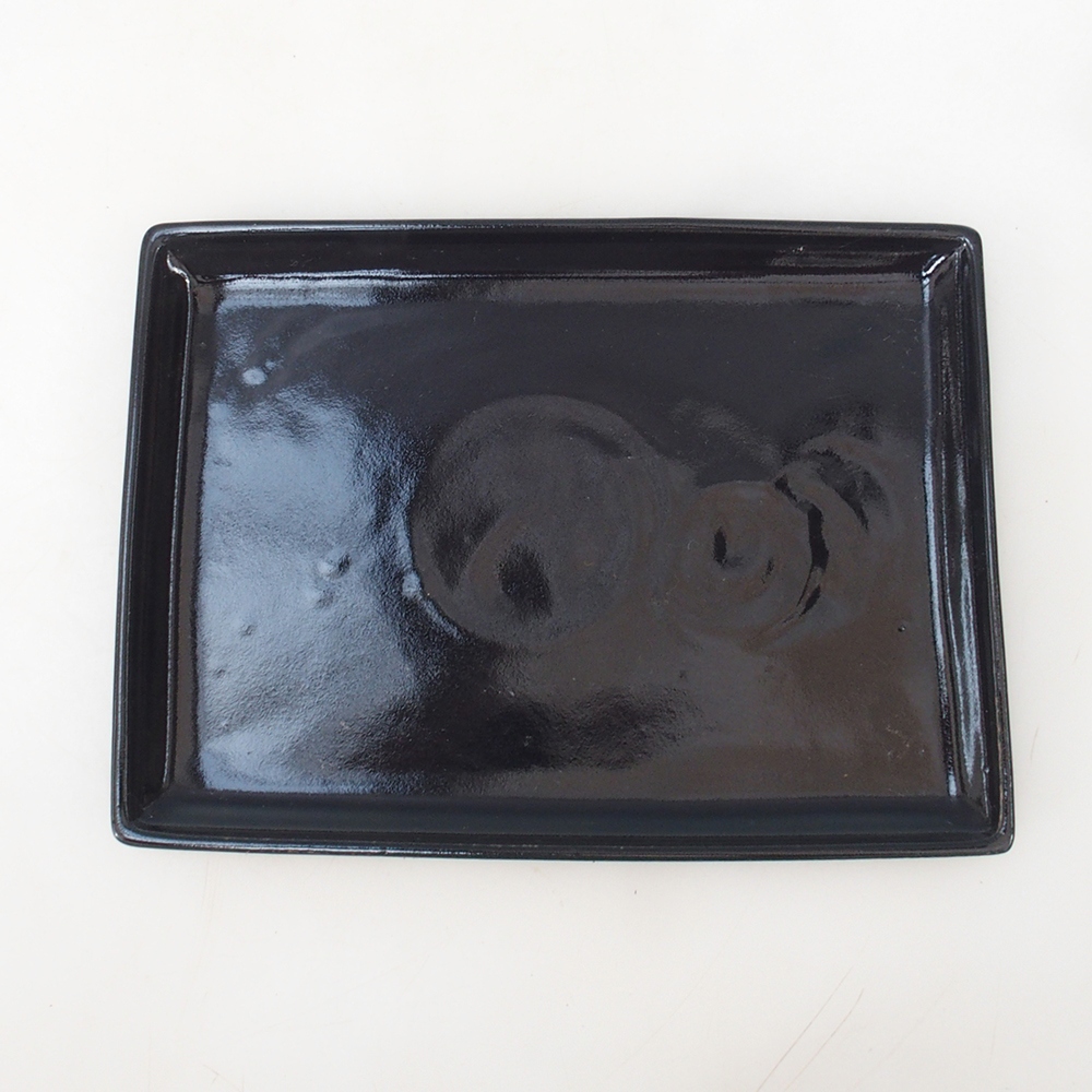 Bonsai Untertasse rechteckig 22,5 x 17 x 1,5 cm