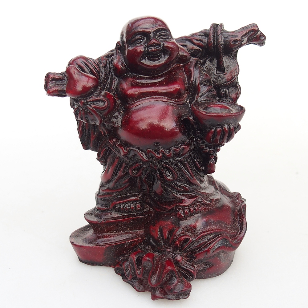 Roter Buddha