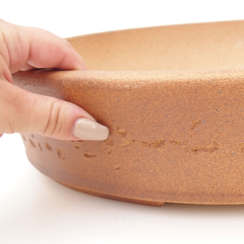 Bonsaischale 38 x 31 x 8,5 cm , Farbe braun