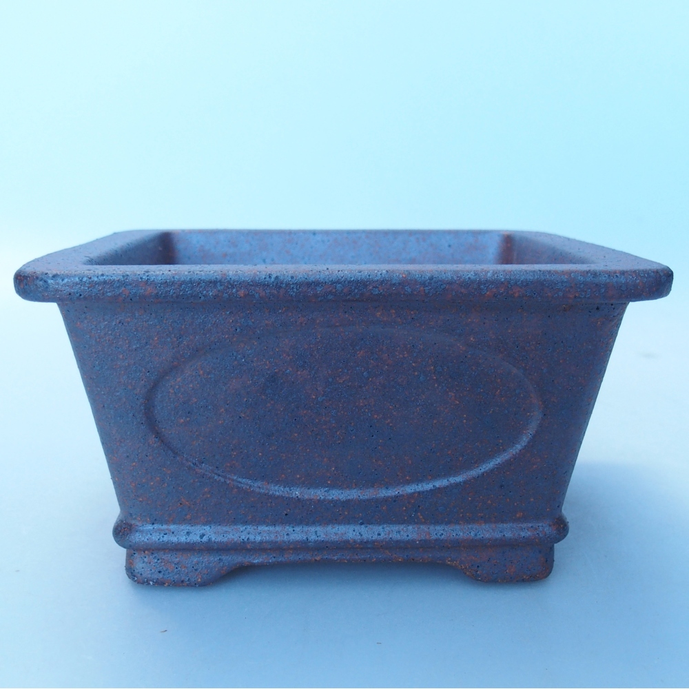 Schale 13 x 13 x 7 cm braun
