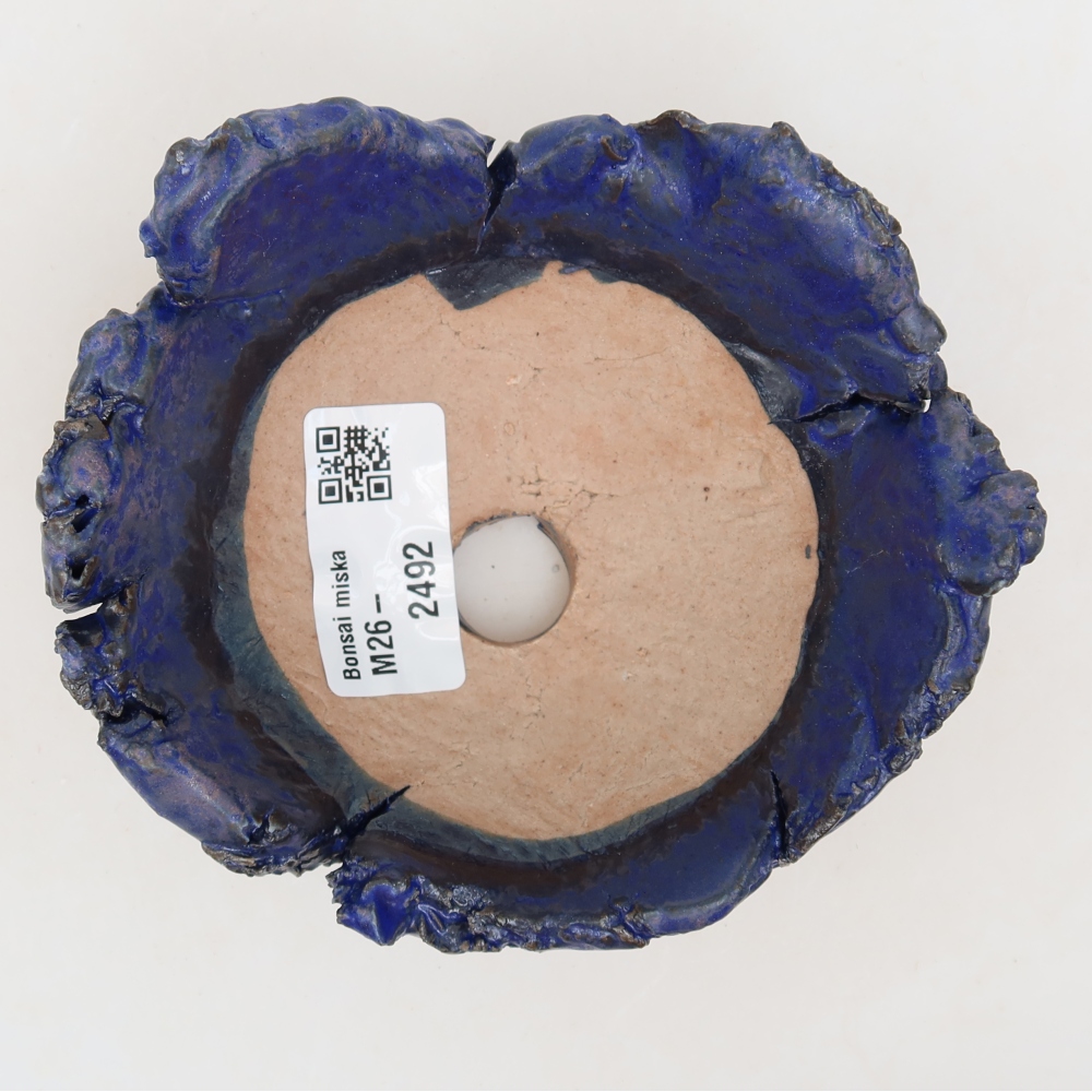 Keramikschale  11,5 x 10,5 x 5,5 cm, Farbe: Blau