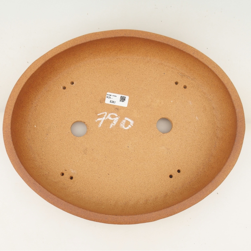 Bonsaischale 39 x 32 x 7,5 cm , Farbe braun