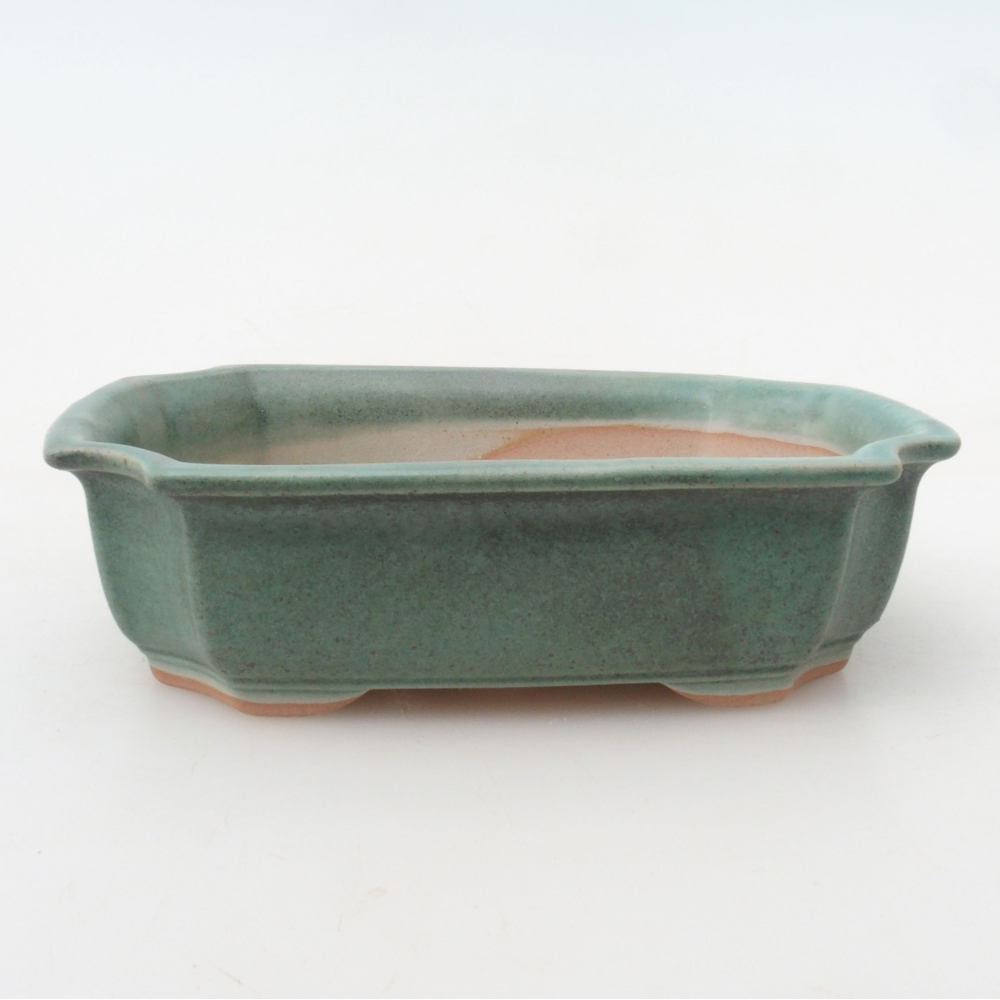 Bonsaischale H03 - 16,5 x 12 x 4,5 cm - grün