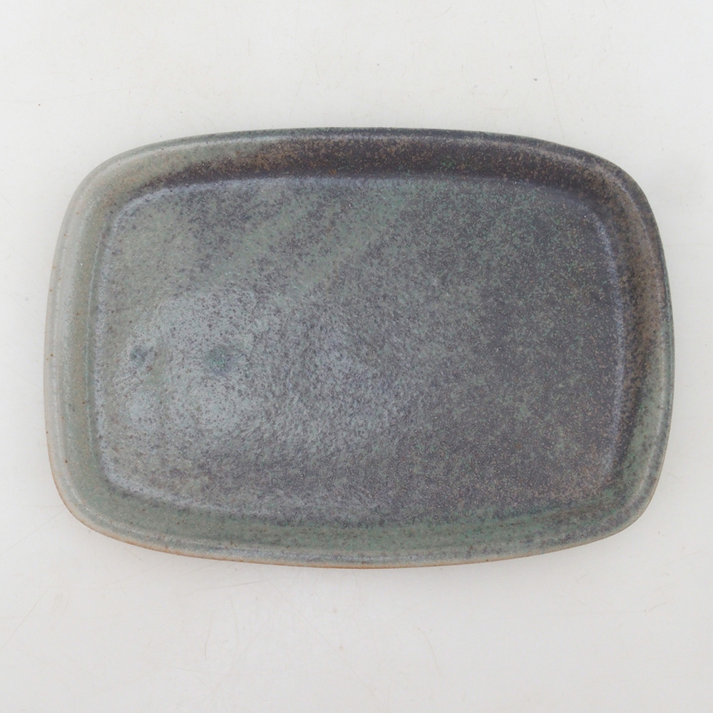 Keramische Untertasse H02 - 17,5 x 12 x 1 cm - grün