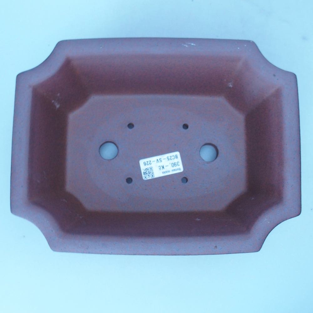 Schale 25 x 19 x 8,5 cm braun