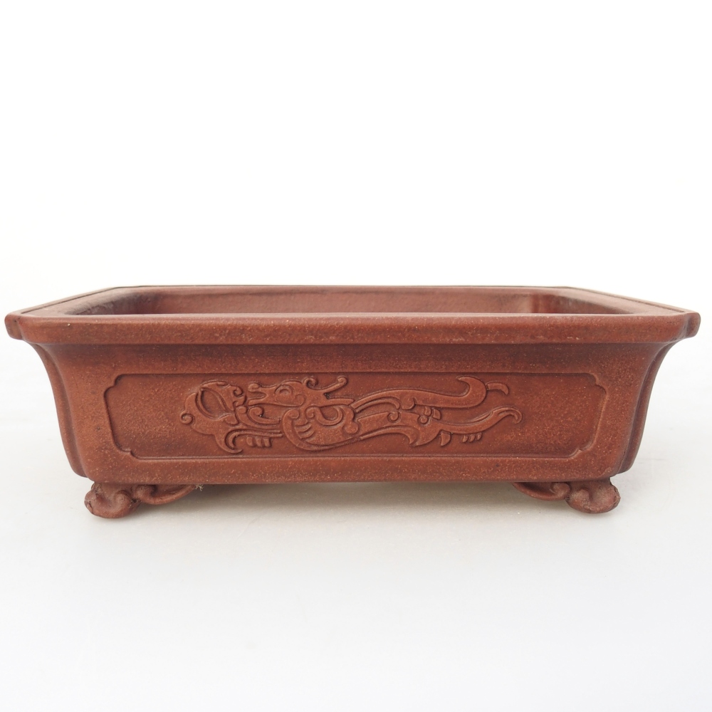 Schale 17,5 x 13,5 x 5,5 cm braun