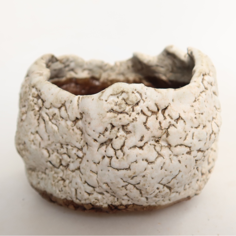 Keramikschale  7 x 7 x 6 cm, Farbe: Weiß
