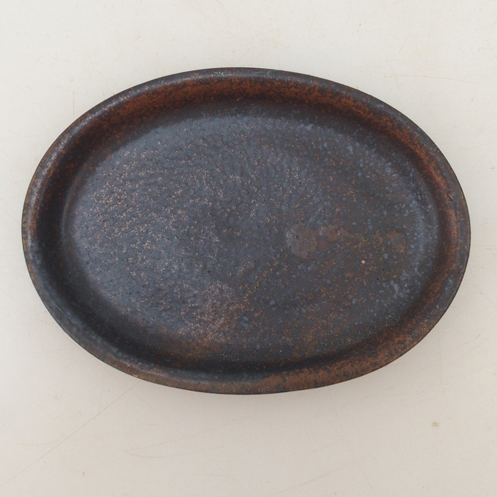 Keramikschale H04 - 10,5 x 8 x 1 cm - braun